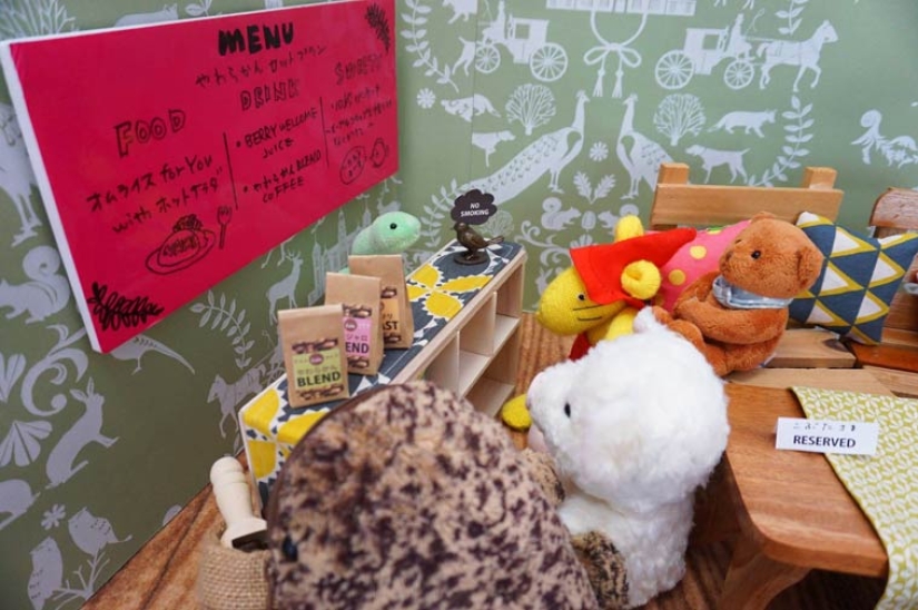 Otra locura japonesa: cafetería para peluches Otra locura japonesa: cafetería para peluches