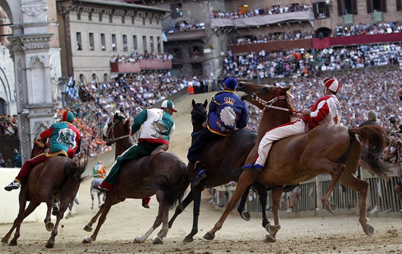 Palio in Siena: horse racing with centuries of tradition