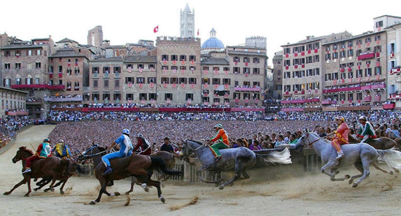 Palio in Siena: horse racing with centuries of tradition