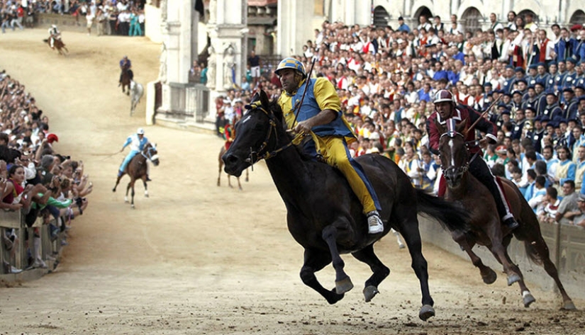 Palio in Siena: horse racing with centuries of tradition