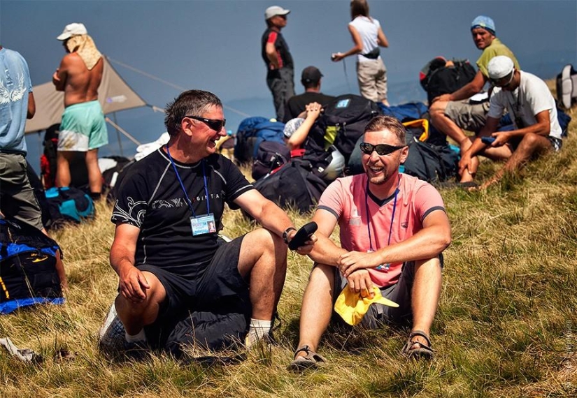Paragliding Carpathian Cup 2013