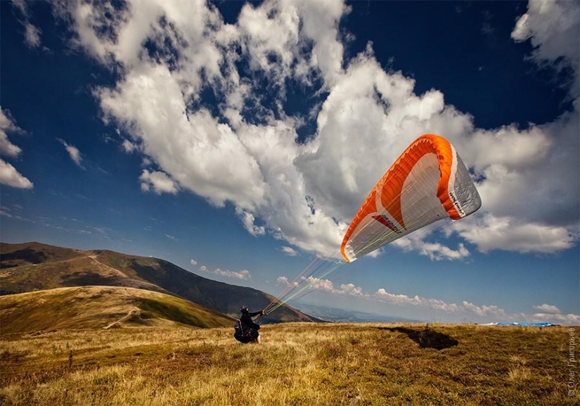 Paragliding Carpathian Cup 2013