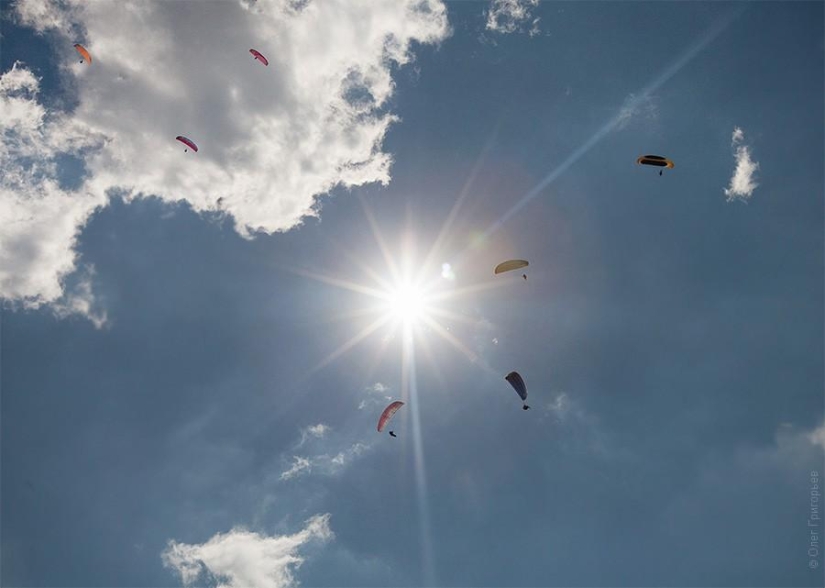 Paragliding Carpathian Cup 2013