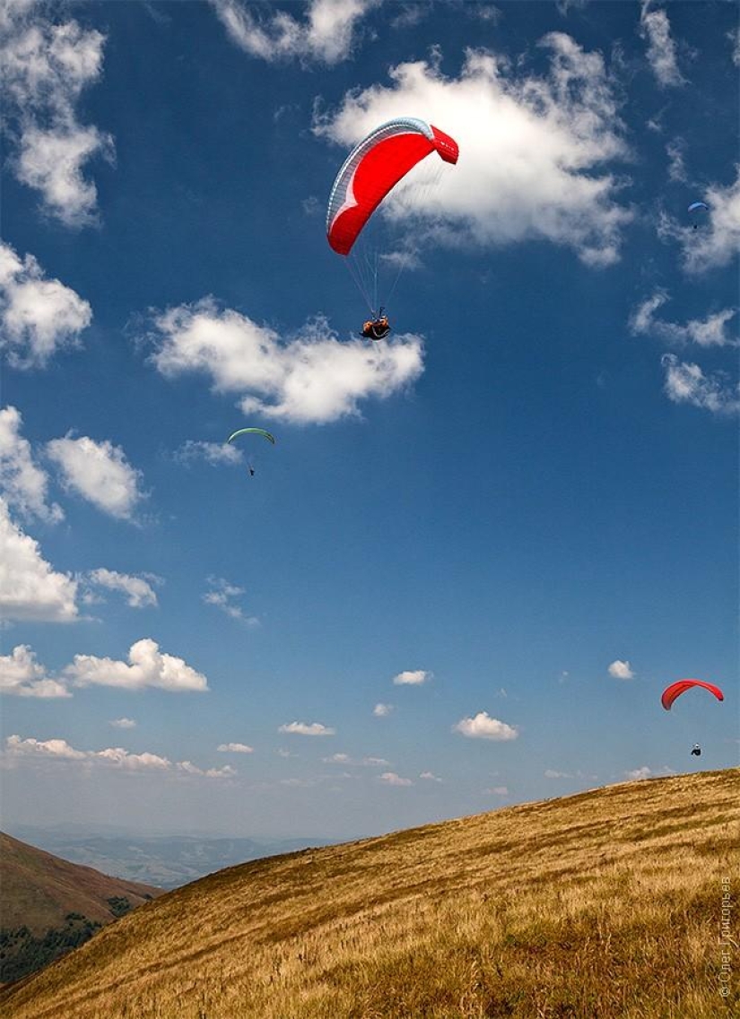 Paragliding Carpathian Cup 2013