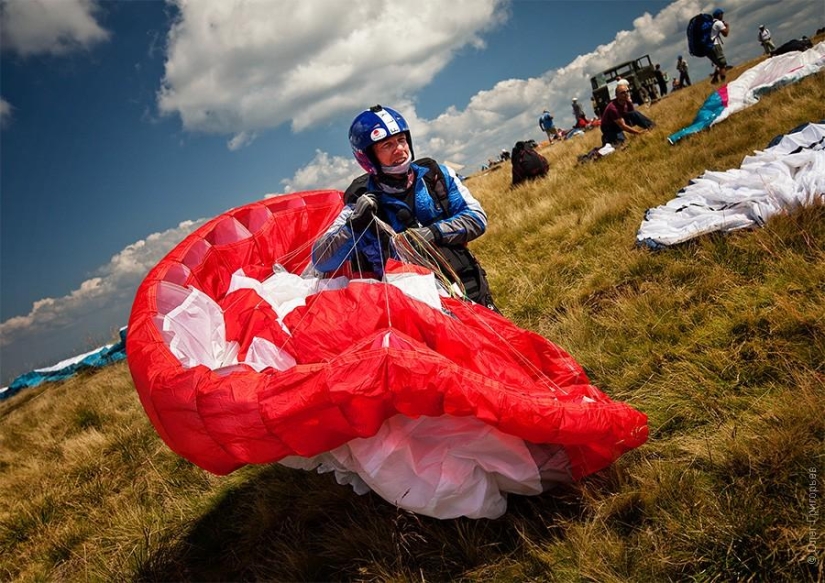 Paragliding Carpathian Cup 2013