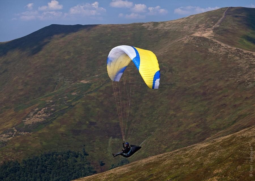 Paragliding Carpathian Cup 2013