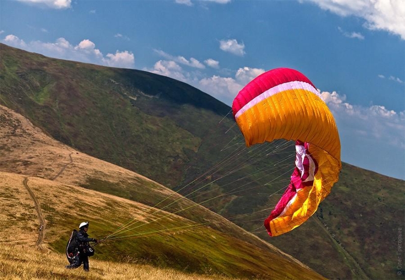 Paragliding Carpathian Cup 2013
