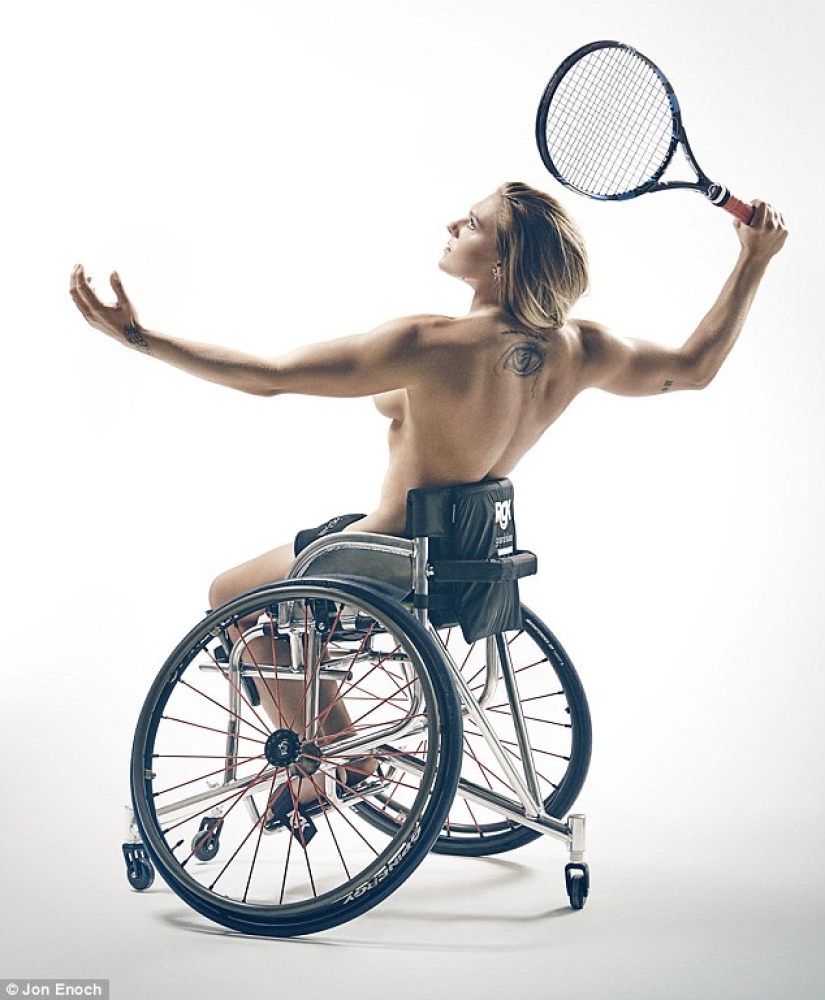 Paralympians undressed for a photo shoot to prove that any body is beautiful Paralympians undressed for a photo shoot to prove that any body is beautiful