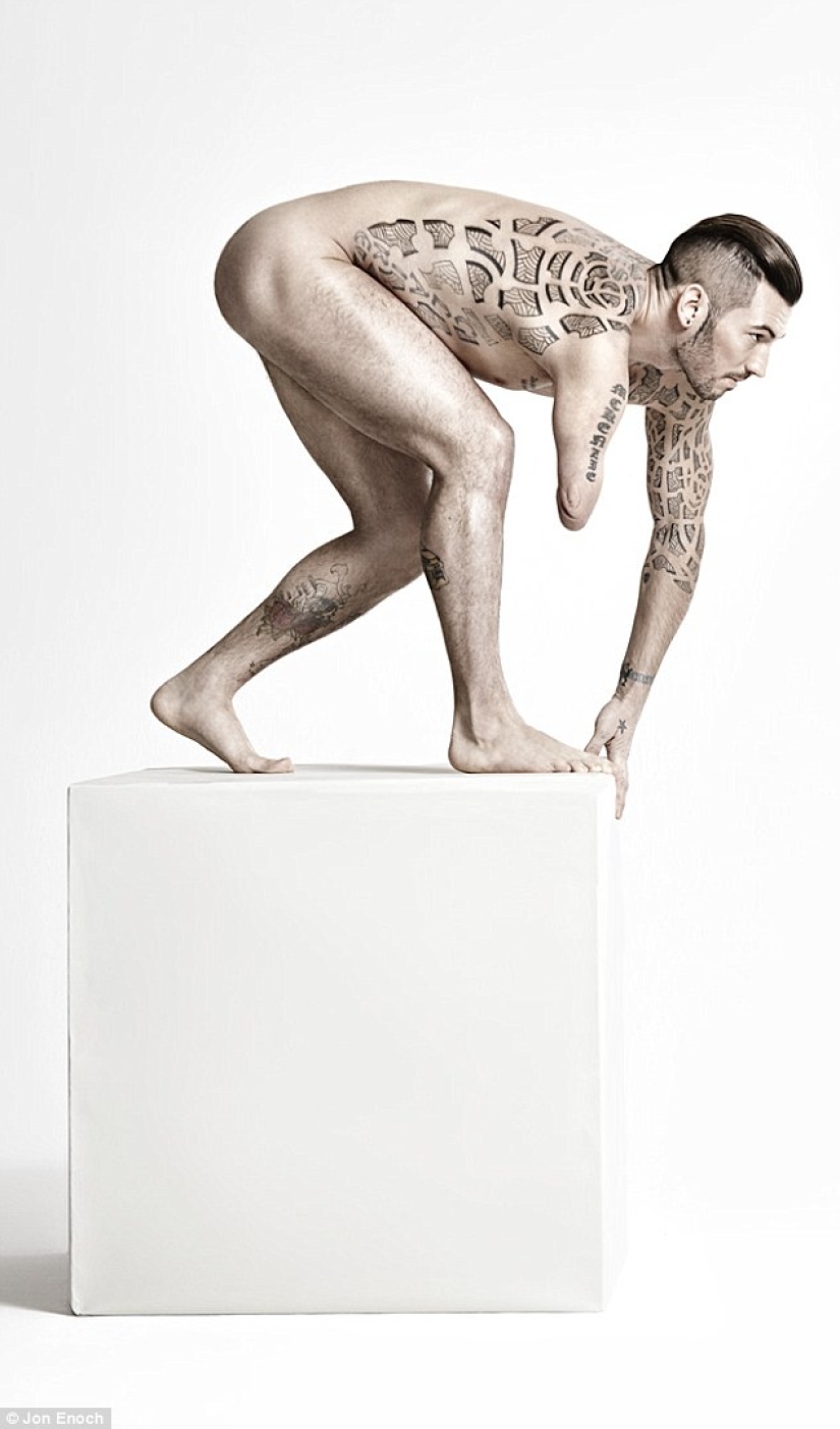 Paralympians undressed for a photo shoot to prove that any body is beautiful Paralympians undressed for a photo shoot to prove that any body is beautiful