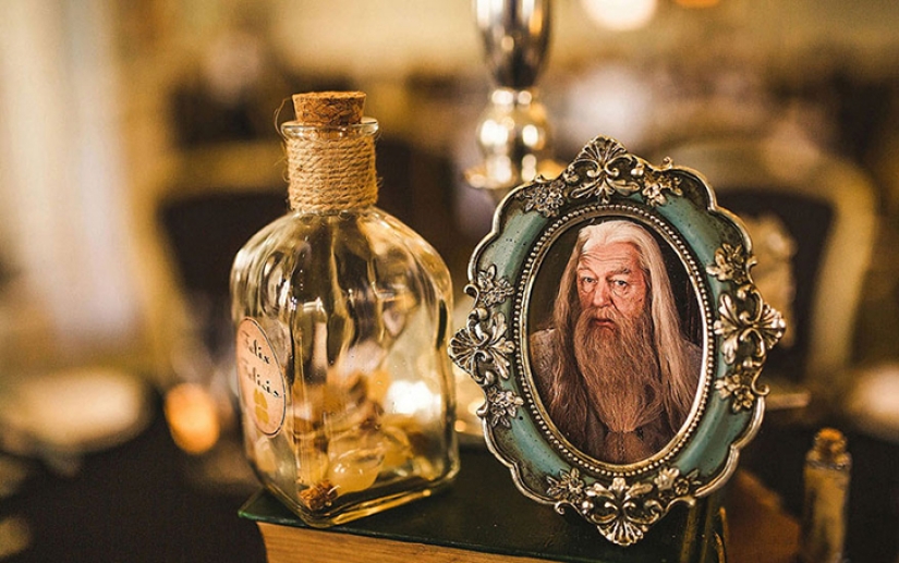 Pareja inglesa se casa al estilo de las novelas de Harry Potter