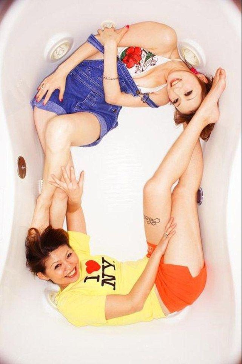 Parejas de Tokio en sus propios baños