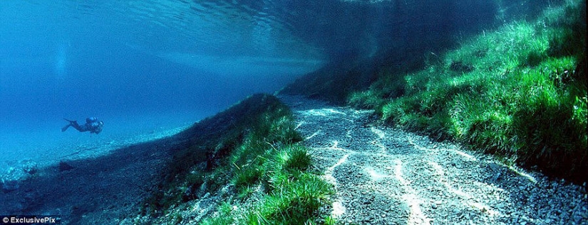 Parque fantasma del lago verde