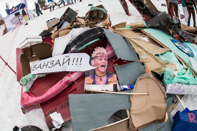 Party hard at Snezhny: the most creative snowboard race in Russia