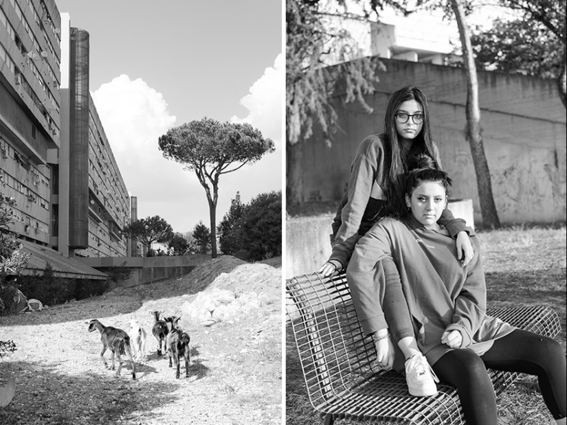 Pasé 6 semanas en el infame barrio romano de Corviale y fotografié a la juventud local