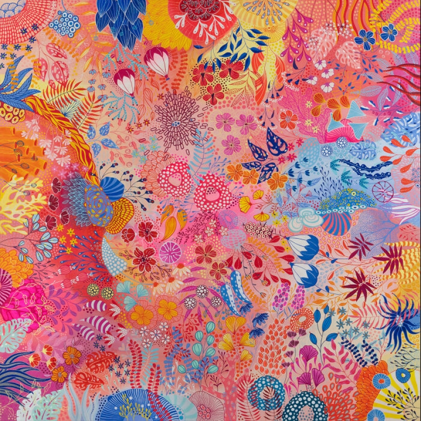 Paso cientos de horas pintando flores, y aquí están 6 de mis pinturas Paso cientos de horas pintando flores, y aquí están 6 de mis pinturas