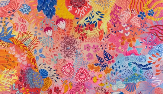 Paso cientos de horas pintando flores, y aquí están 6 de mis pinturas