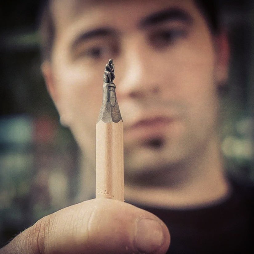 Pencil lead sculptures will blow your mind!