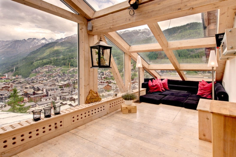 Penthouse Chalet in the Swiss Alps