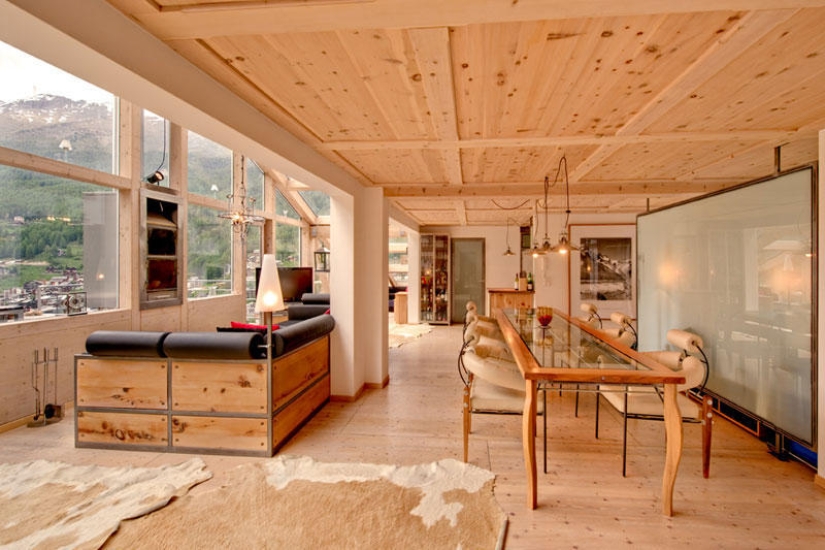 Penthouse Chalet in the Swiss Alps