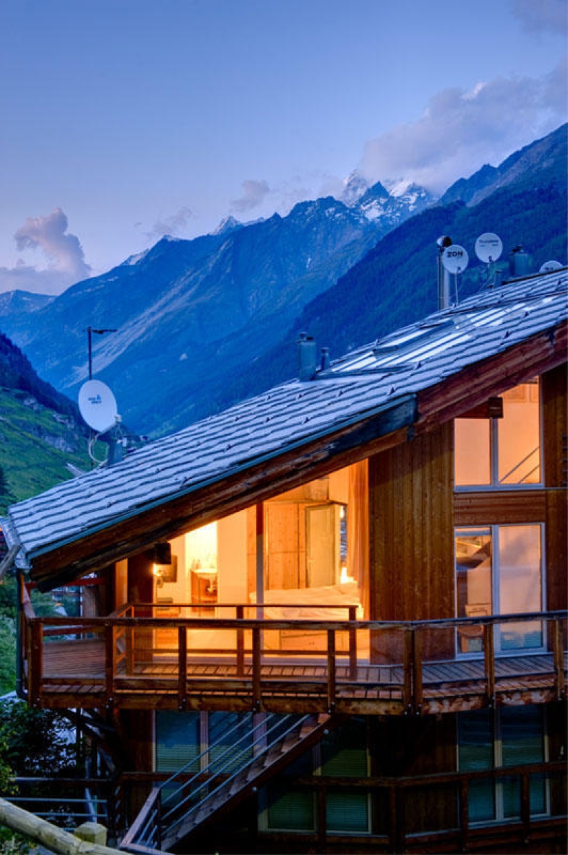 Penthouse Chalet in the Swiss Alps