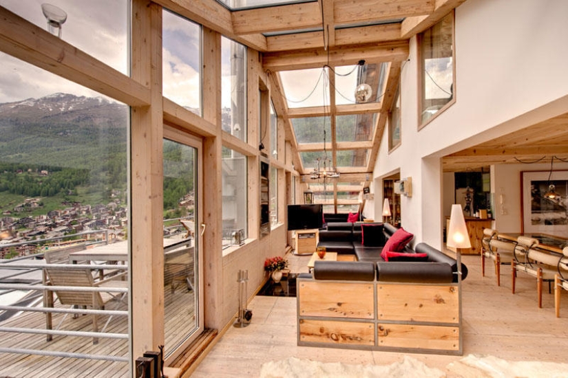 Penthouse Chalet in the Swiss Alps