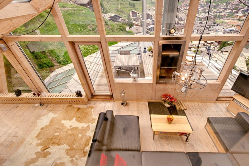 Penthouse Chalet in the Swiss Alps