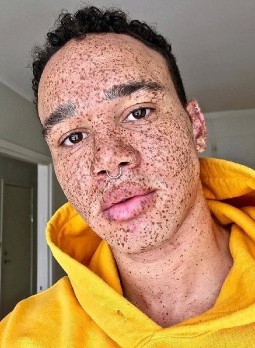 People with an unusual appearance. 8 photos People with an unusual appearance. 8 photos