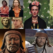 Personajes y actores reales que plasmaron su imagen en la pantalla: Parte 2