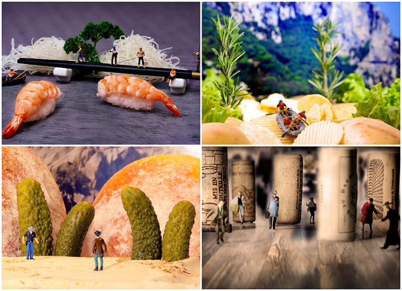 Personas en el universo comestible Personas en el universo comestible