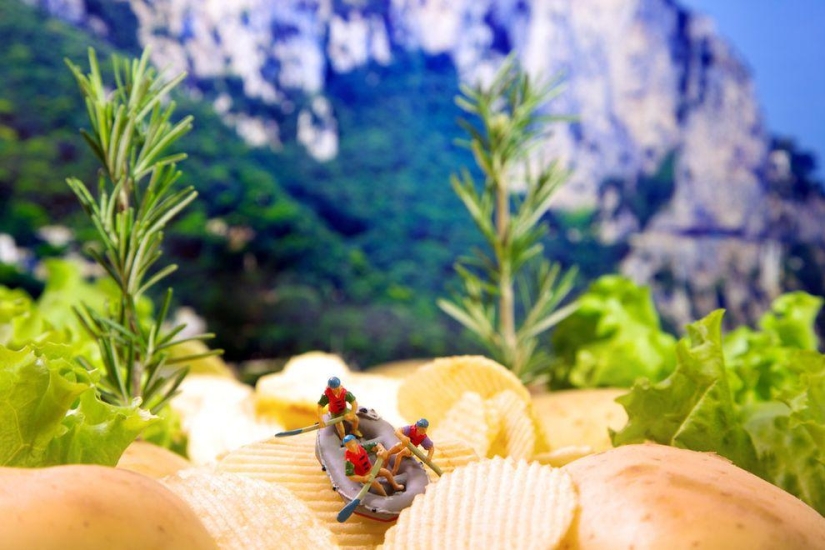 Personas en el universo comestible Personas en el universo comestible