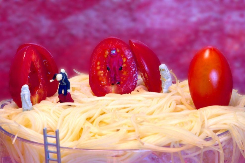 Personas en el universo comestible Personas en el universo comestible