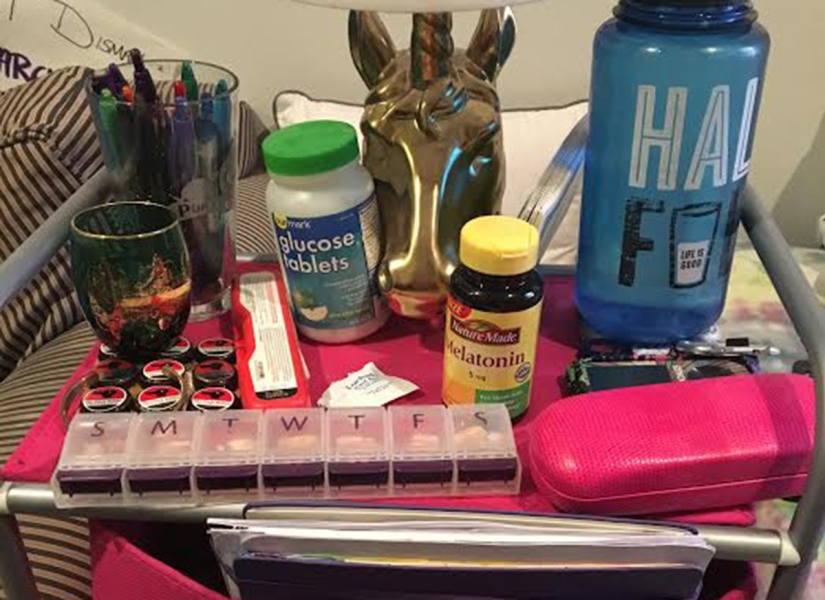 Photo project: what the bedside tables of chronic patients tell about