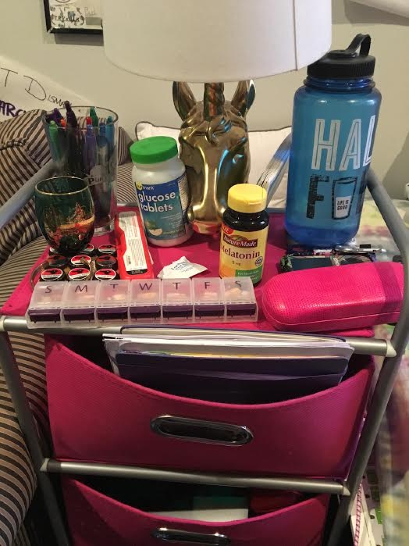 Photo project: what the bedside tables of chronic patients tell about