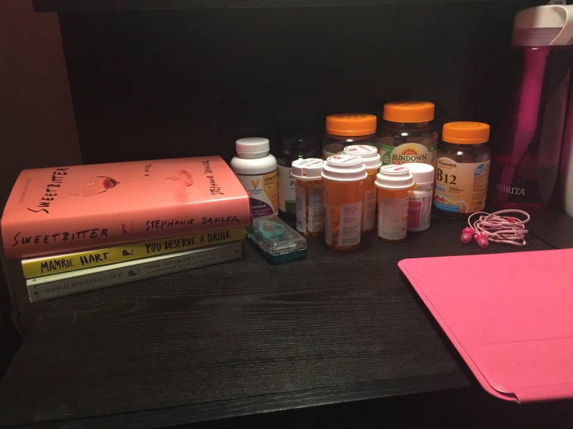 Photo project: what the bedside tables of chronic patients tell about