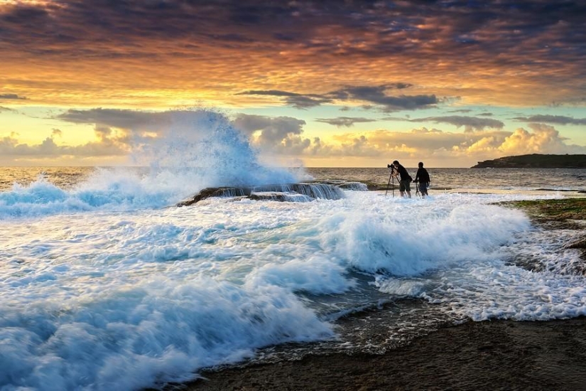 Photographers at work