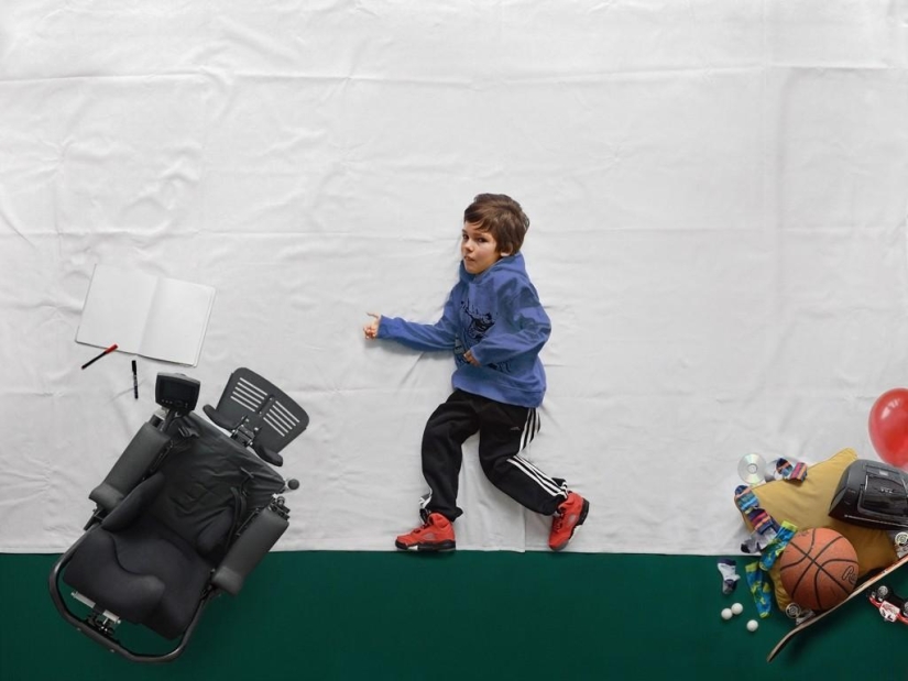 Photos bring to life the dreams of a boy with muscular dystrophy