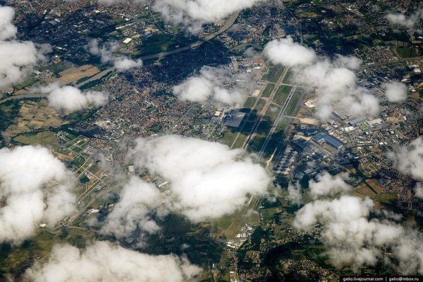 Photos from the airplane window - 2013 Photos from the airplane window - 2013