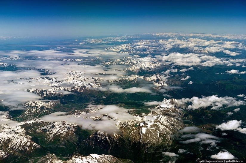 Photos from the airplane window - 2013 Photos from the airplane window - 2013