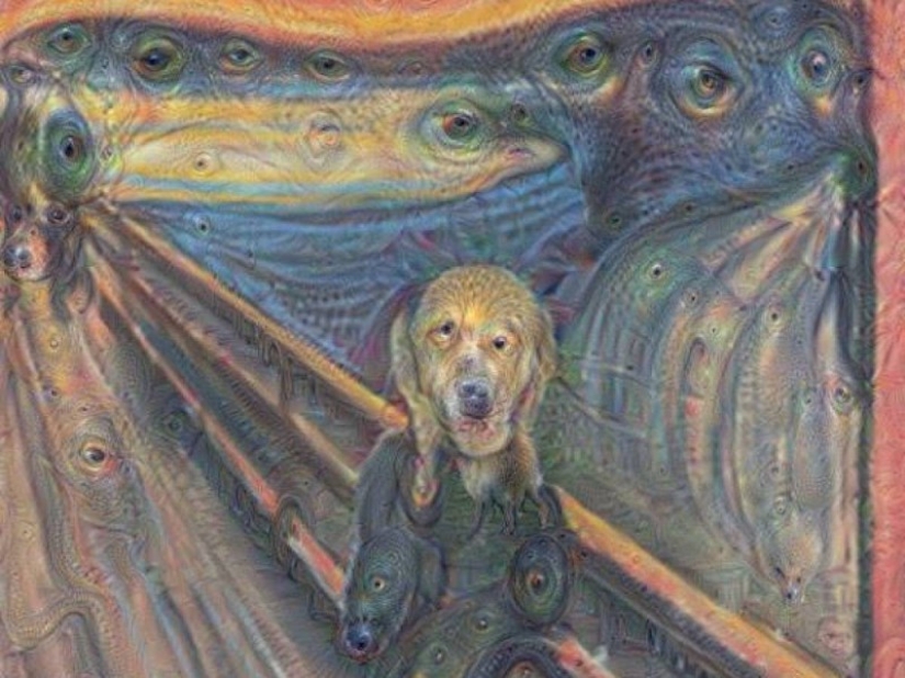 Pictures drawn by artificial intelligence created by Google
