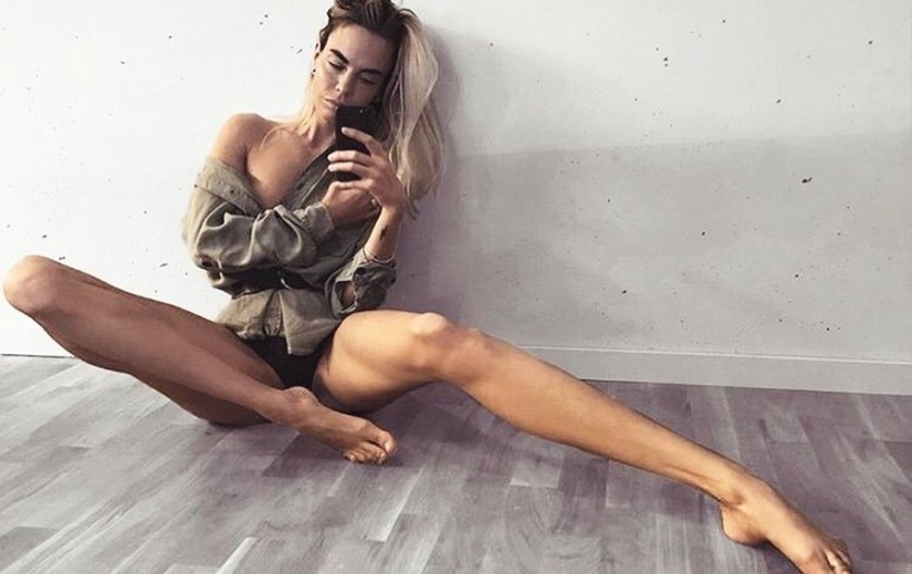 Piernas 108 centímetros: Iya Ostergren - la dueña de un cuerpo impecable