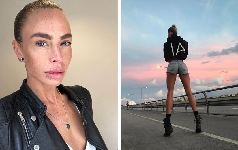 Piernas 108 centímetros: Iya Ostergren - la dueña de un cuerpo impecable