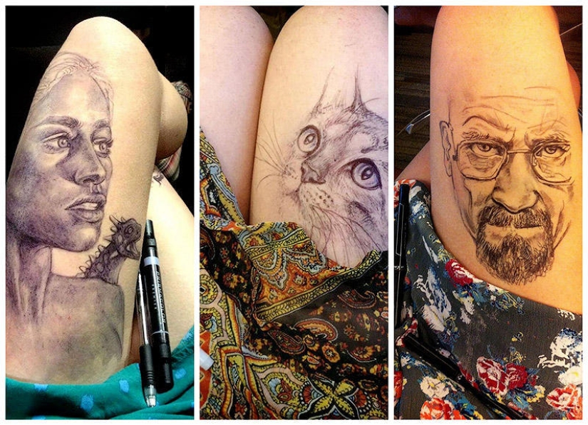 Pies como un lienzo Pies como un lienzo