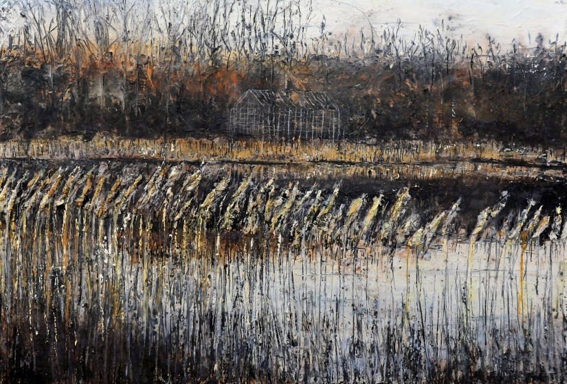 Pinturas de plomo, hierba y dolor: cómo se monta la exposición de Anselm Kiefer en el Museo Estatal del Hermitage