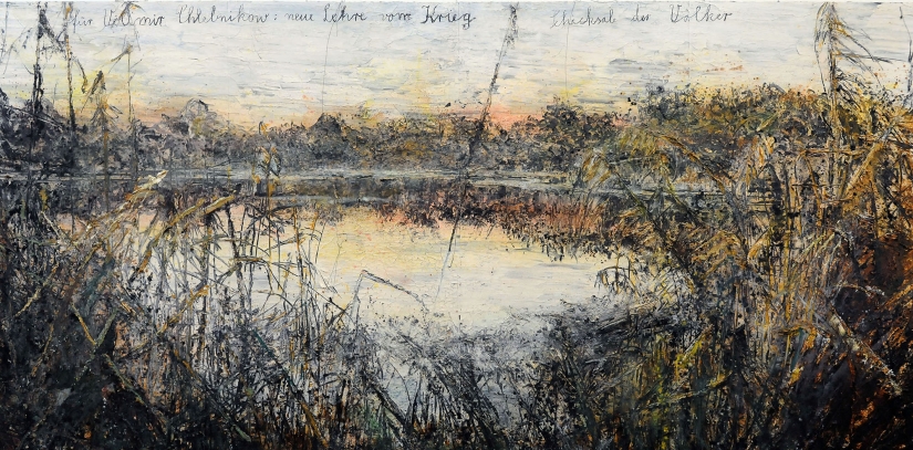 Pinturas de plomo, hierba y dolor: cómo se monta la exposición de Anselm Kiefer en el Museo Estatal del Hermitage