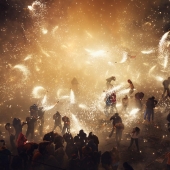 Pirotecnia impresionante: los mexicanos se templan en el festival de fuegos artificiales