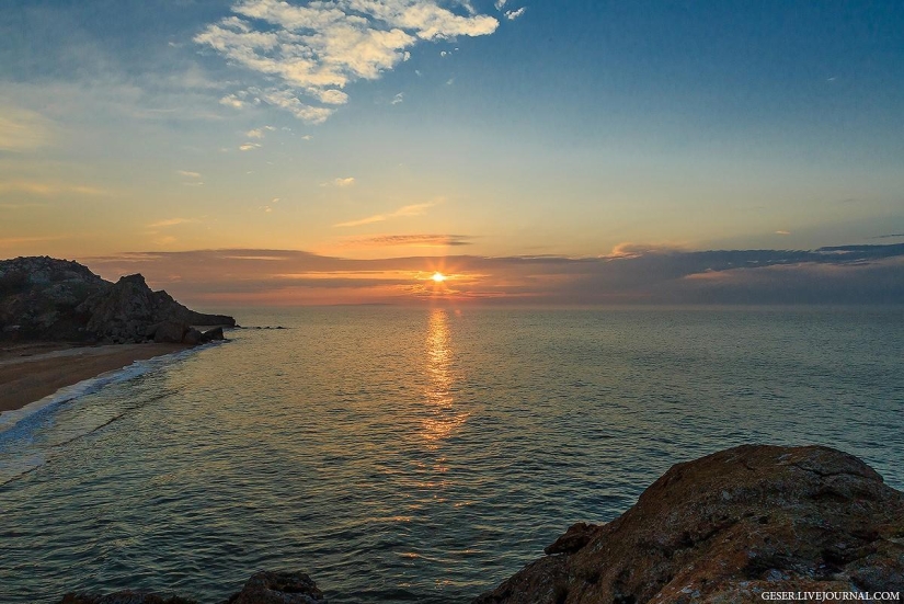 Playas generales de la península de Kerch