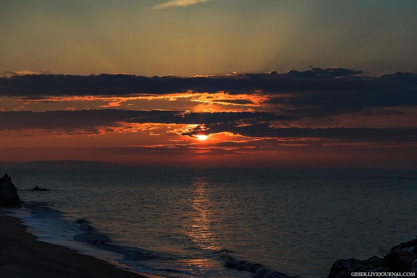 Playas generales de la península de Kerch