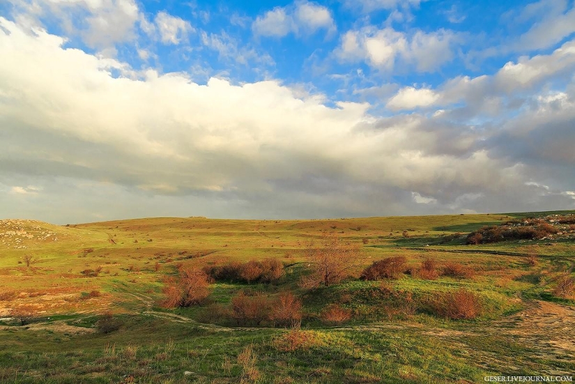 Playas generales de la península de Kerch