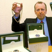 Police officers earned 1.5 million pounds on the sale of luxury goods seized from criminals