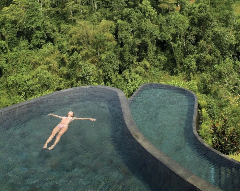 Pool to infinity Pool to infinity